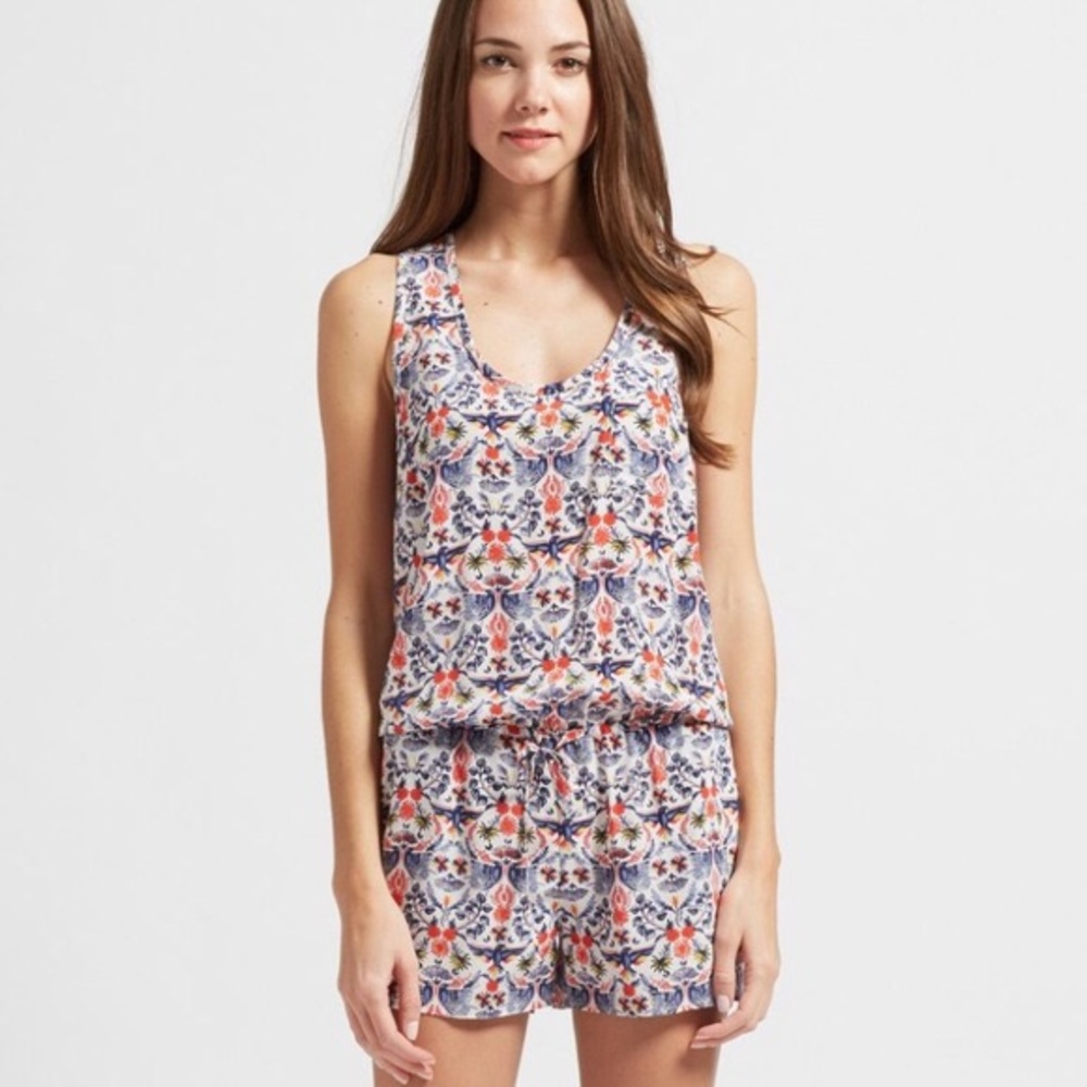NWT Joie Romper — Essone C Navy Blue (size M)
